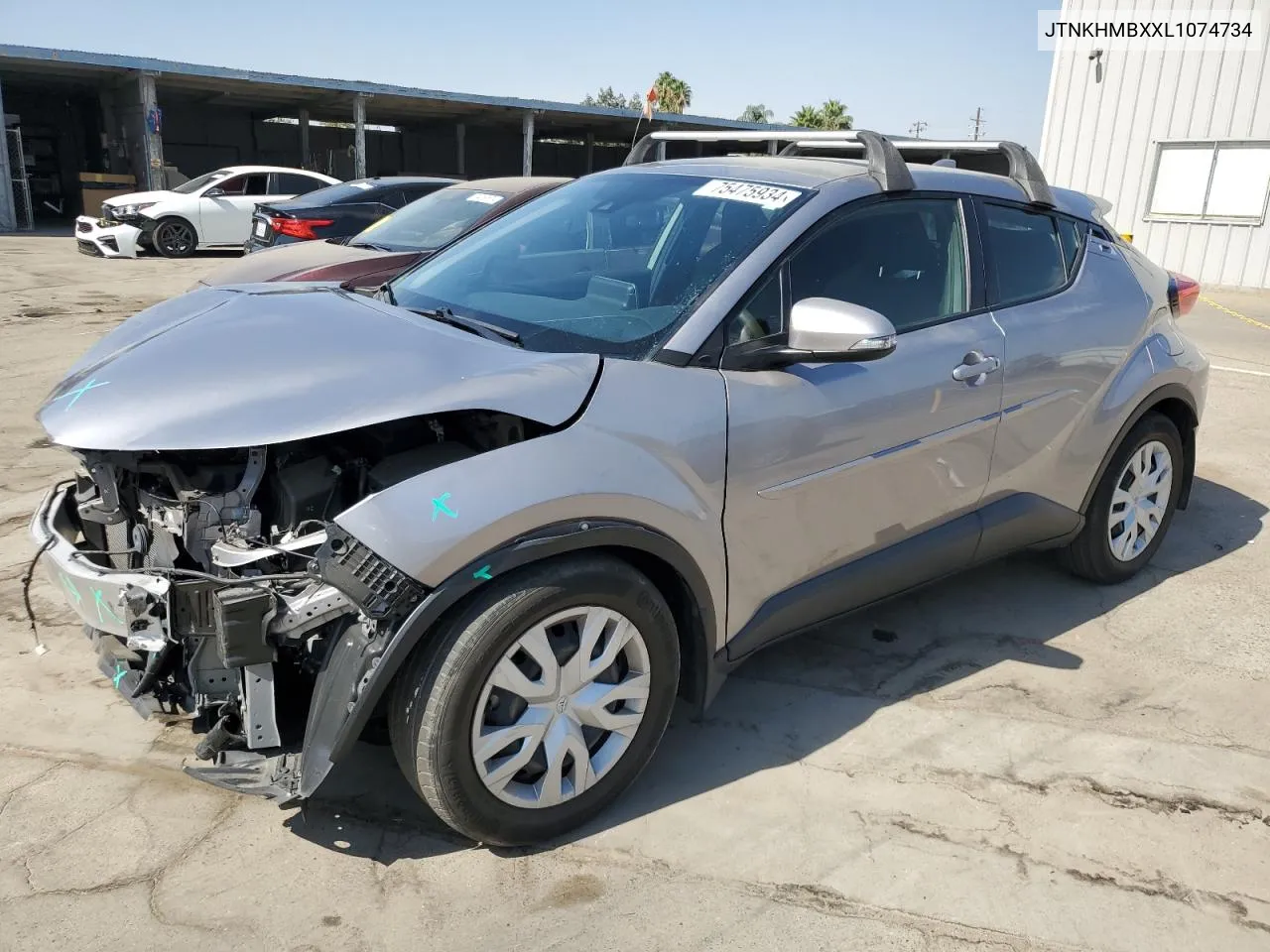 JTNKHMBXXL1074734 2020 Toyota C-Hr Xle