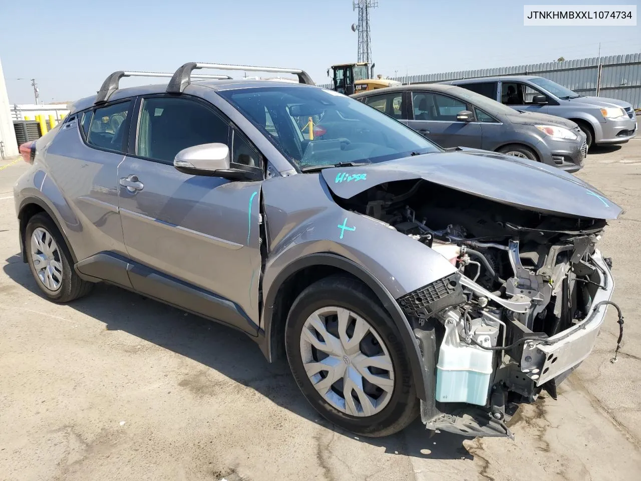 JTNKHMBXXL1074734 2020 Toyota C-Hr Xle