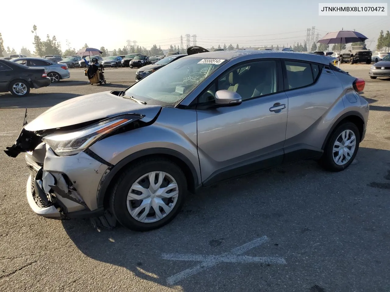 2020 Toyota C-Hr Xle VIN: JTNKHMBX8L1070472 Lot: 75558514