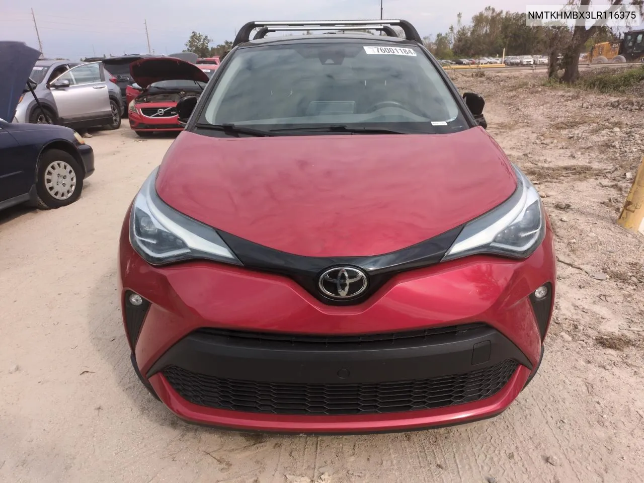 2020 Toyota C-Hr Xle VIN: NMTKHMBX3LR116375 Lot: 76001184