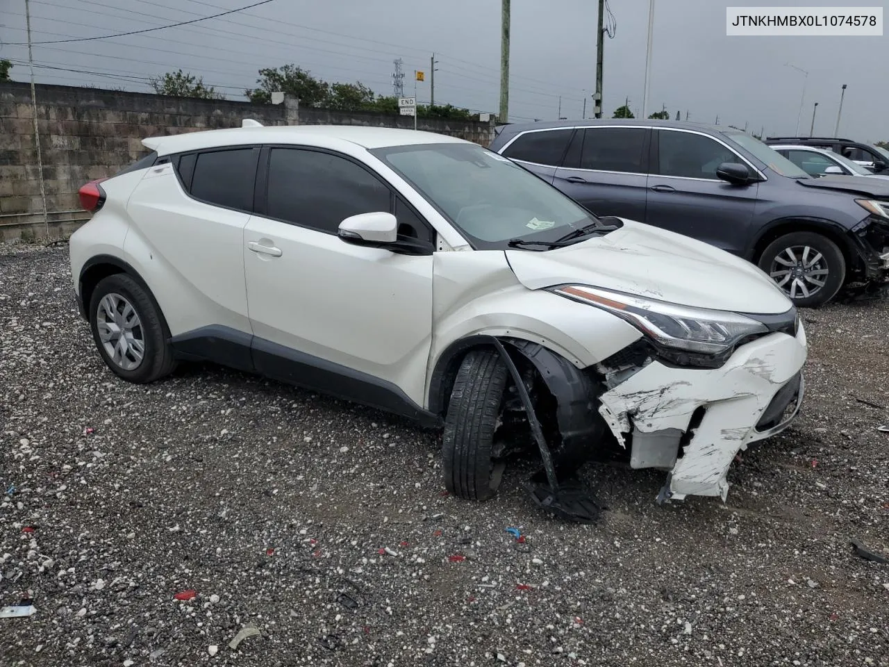 JTNKHMBX0L1074578 2020 Toyota C-Hr Xle