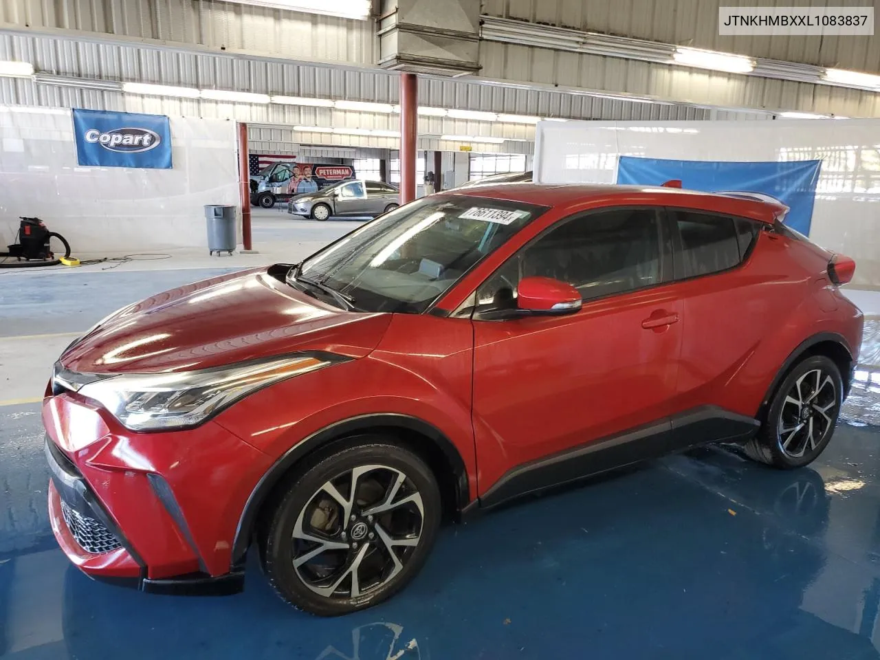 2020 Toyota C-Hr Xle VIN: JTNKHMBXXL1083837 Lot: 76611394