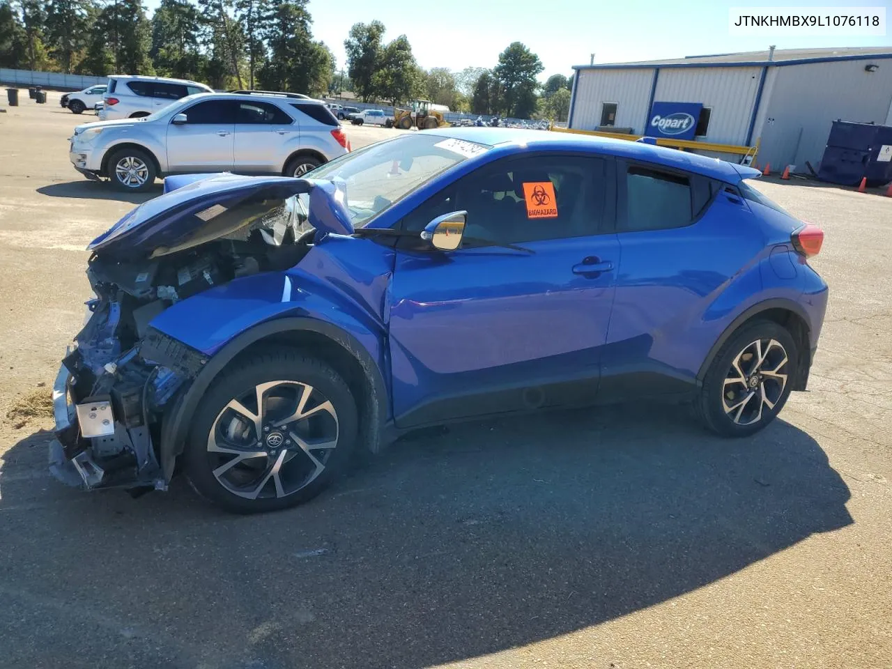 2020 Toyota C-Hr Xle VIN: JTNKHMBX9L1076118 Lot: 76614284