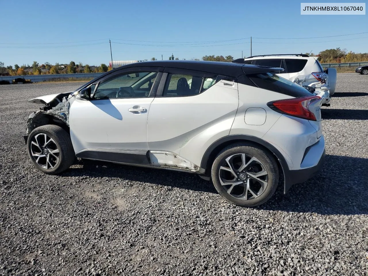 2020 Toyota C-Hr Xle VIN: JTNKHMBX8L1067040 Lot: 76662744