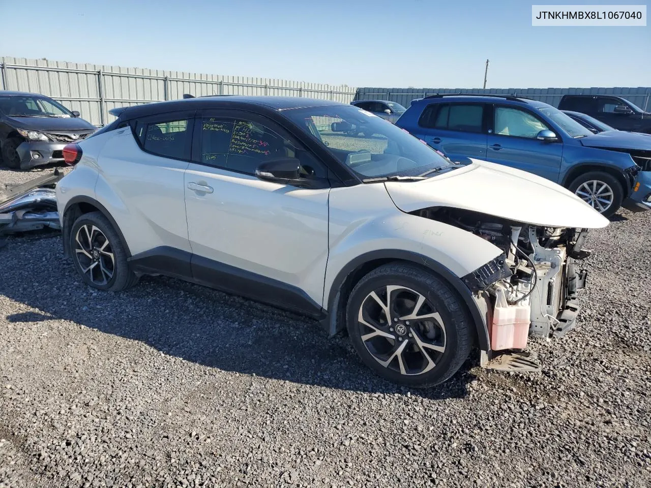 2020 Toyota C-Hr Xle VIN: JTNKHMBX8L1067040 Lot: 76662744