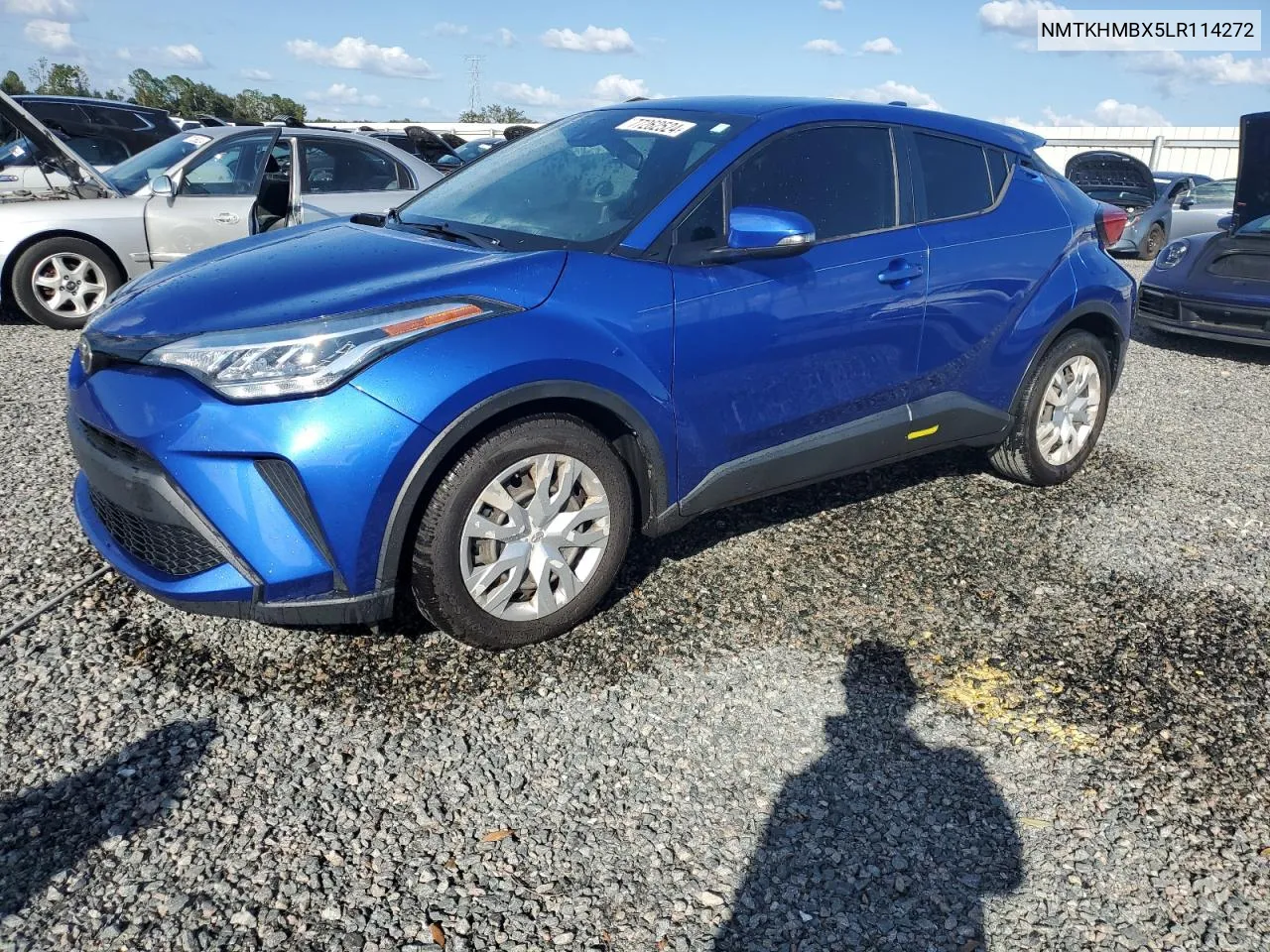 2020 Toyota C-Hr Xle VIN: NMTKHMBX5LR114272 Lot: 77262524