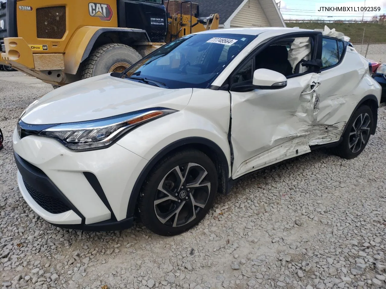 2020 Toyota C-Hr Xle VIN: JTNKHMBX1L1092359 Lot: 77749564