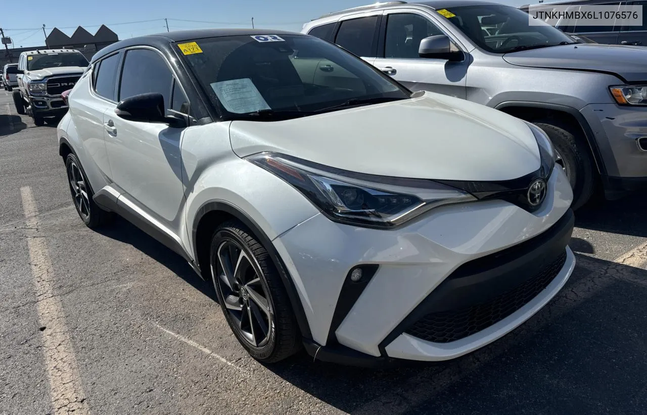 2020 Toyota C-Hr Xle VIN: JTNKHMBX6L1076576 Lot: 78201114