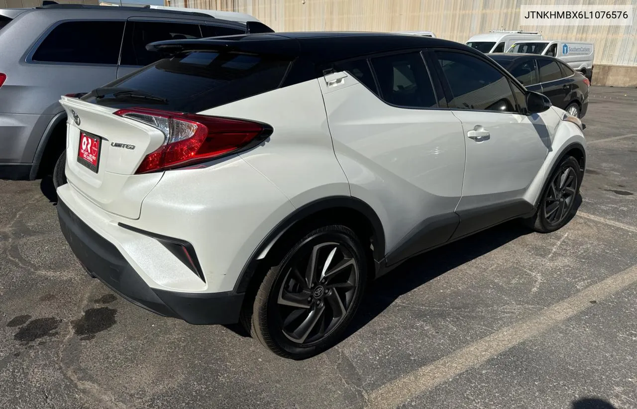 2020 Toyota C-Hr Xle VIN: JTNKHMBX6L1076576 Lot: 78201114