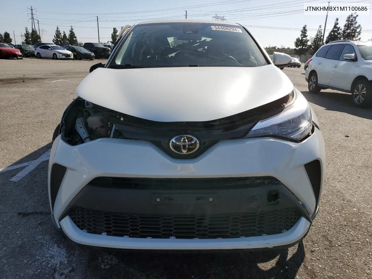 2021 Toyota C-Hr Xle VIN: JTNKHMBX1M1100686 Lot: 54408294