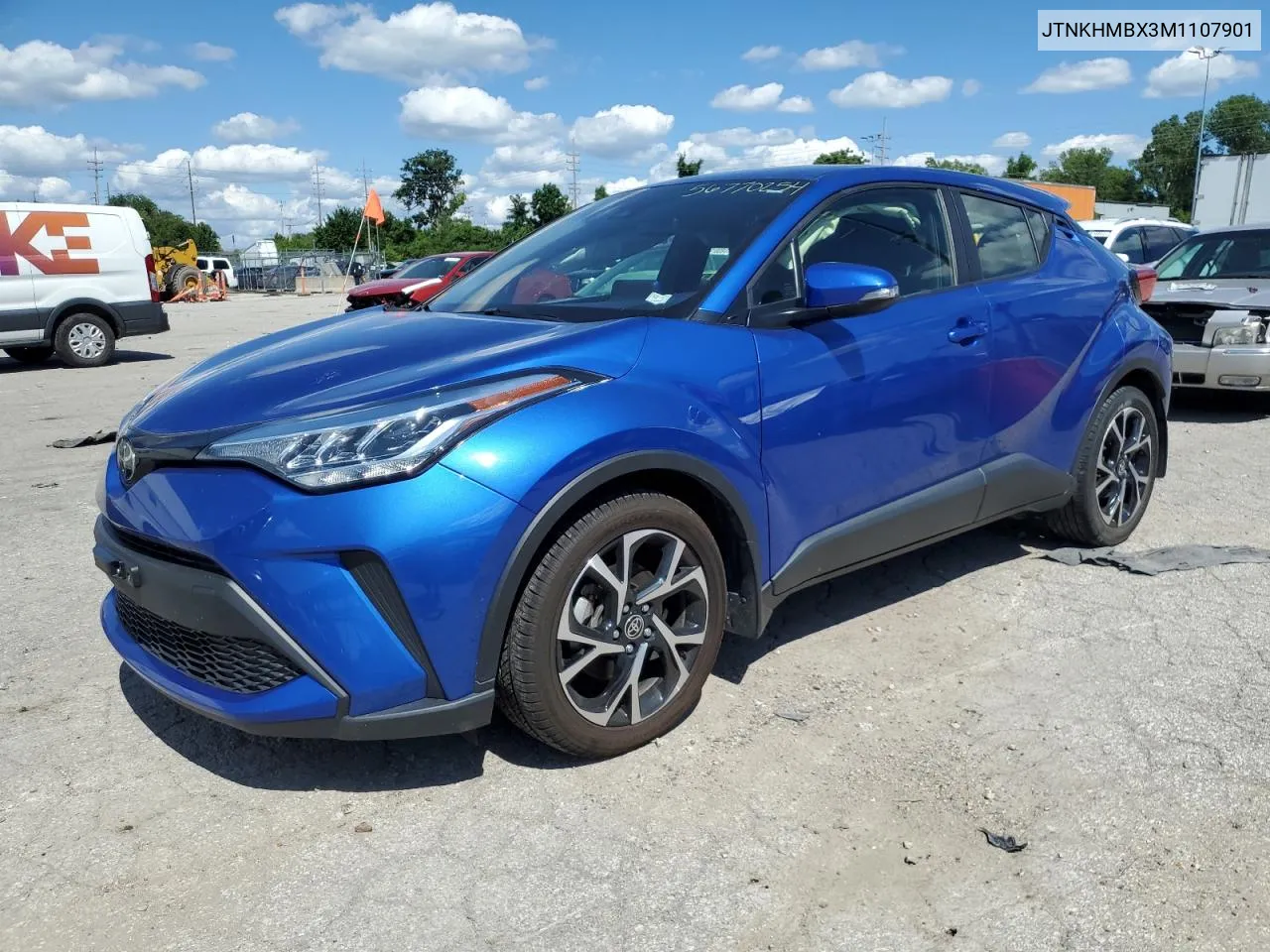 2021 Toyota C-Hr Xle VIN: JTNKHMBX3M1107901 Lot: 56770254