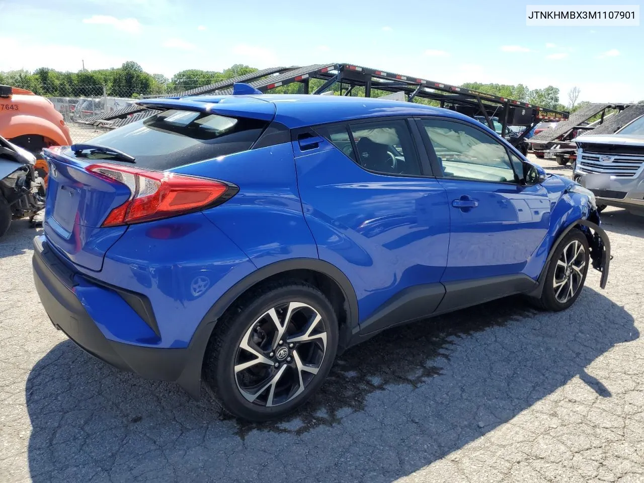 2021 Toyota C-Hr Xle VIN: JTNKHMBX3M1107901 Lot: 56770254