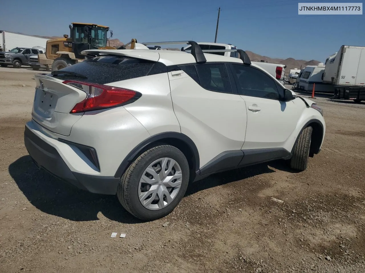 2021 Toyota C-Hr Xle VIN: JTNKHMBX4M1117773 Lot: 59285644