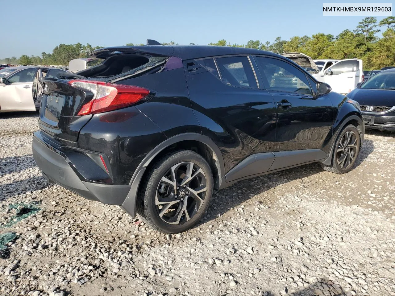 2021 Toyota C-Hr Xle VIN: NMTKHMBX9MR129603 Lot: 63142704