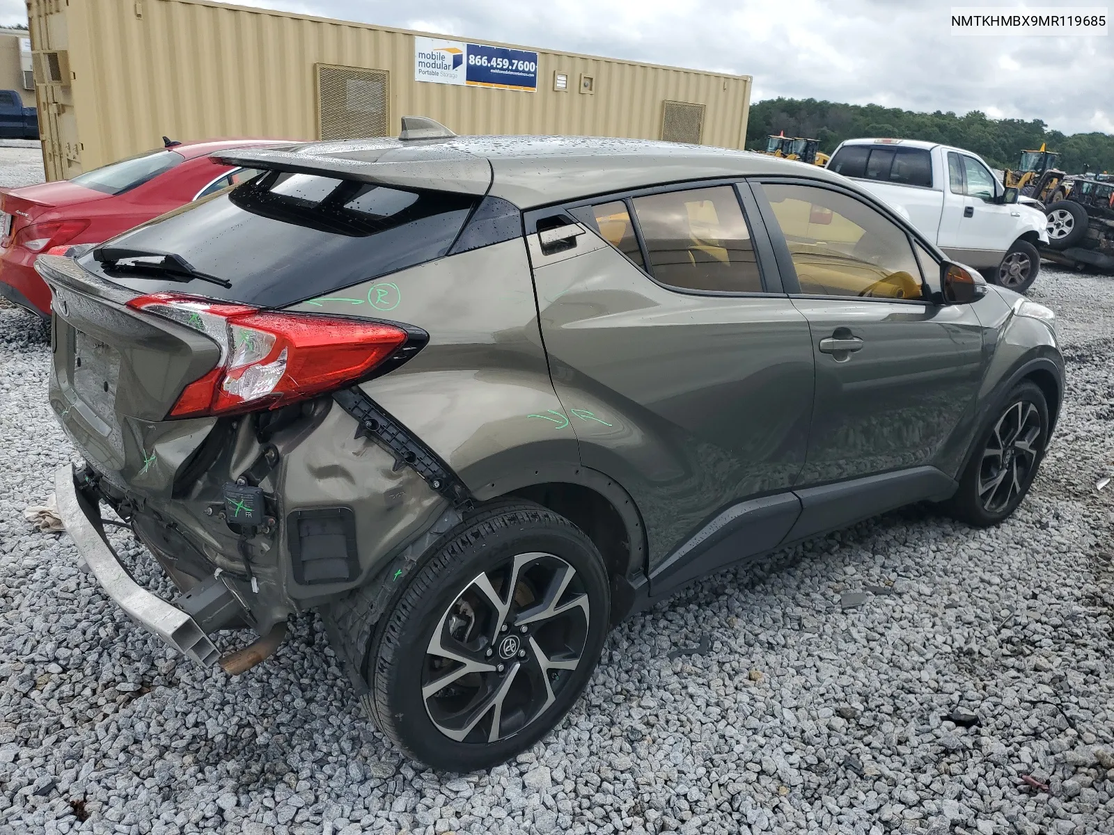 2021 Toyota C-Hr Xle VIN: NMTKHMBX9MR119685 Lot: 65964594