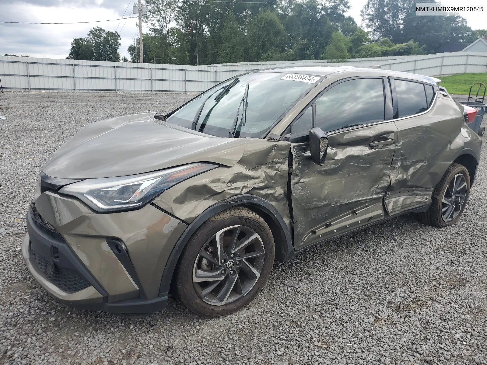 2021 Toyota C-Hr Xle VIN: NMTKHMBX9MR120545 Lot: 66398474