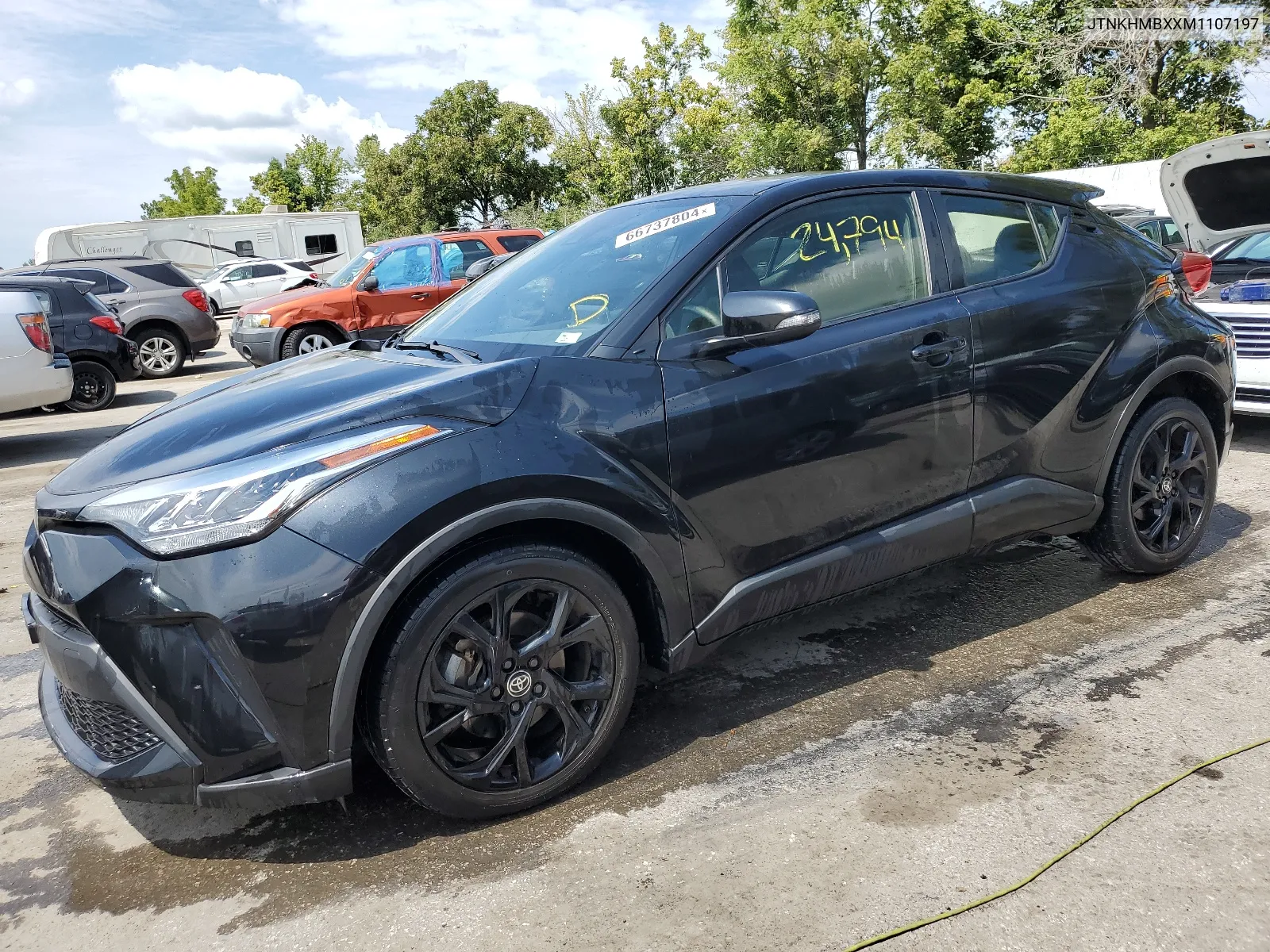 2021 Toyota C-Hr Xle VIN: JTNKHMBXXM1107197 Lot: 66737804