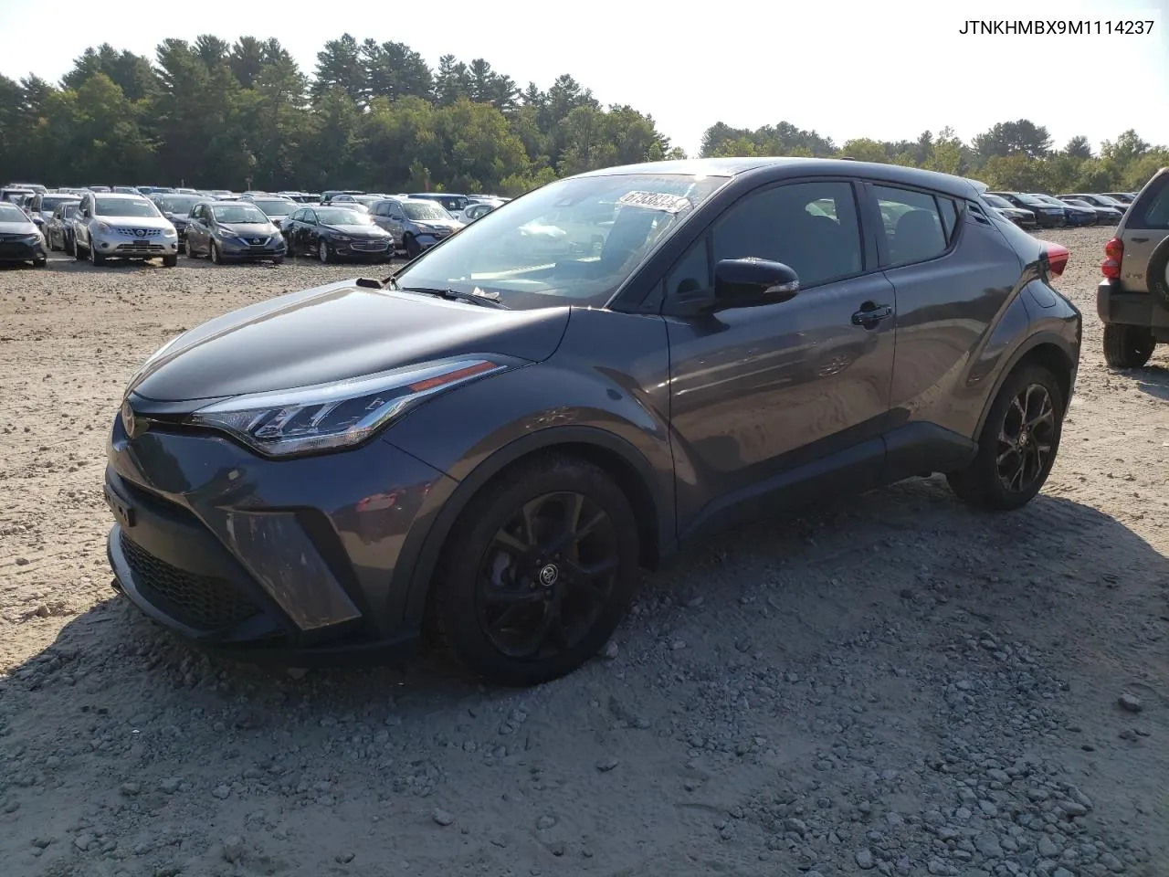 2021 Toyota C-Hr Xle VIN: JTNKHMBX9M1114237 Lot: 67938374