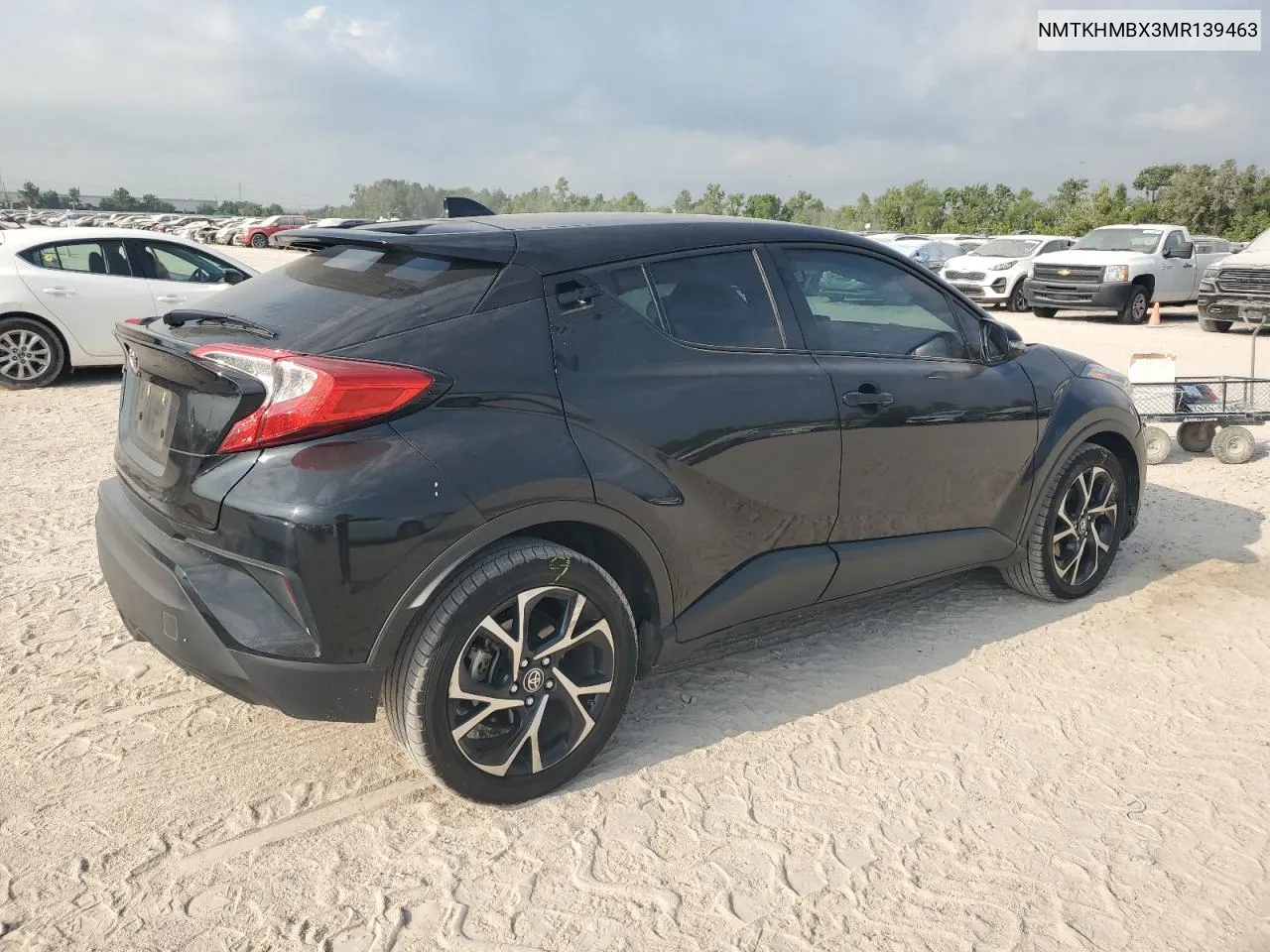 2021 Toyota C-Hr Xle VIN: NMTKHMBX3MR139463 Lot: 68539604