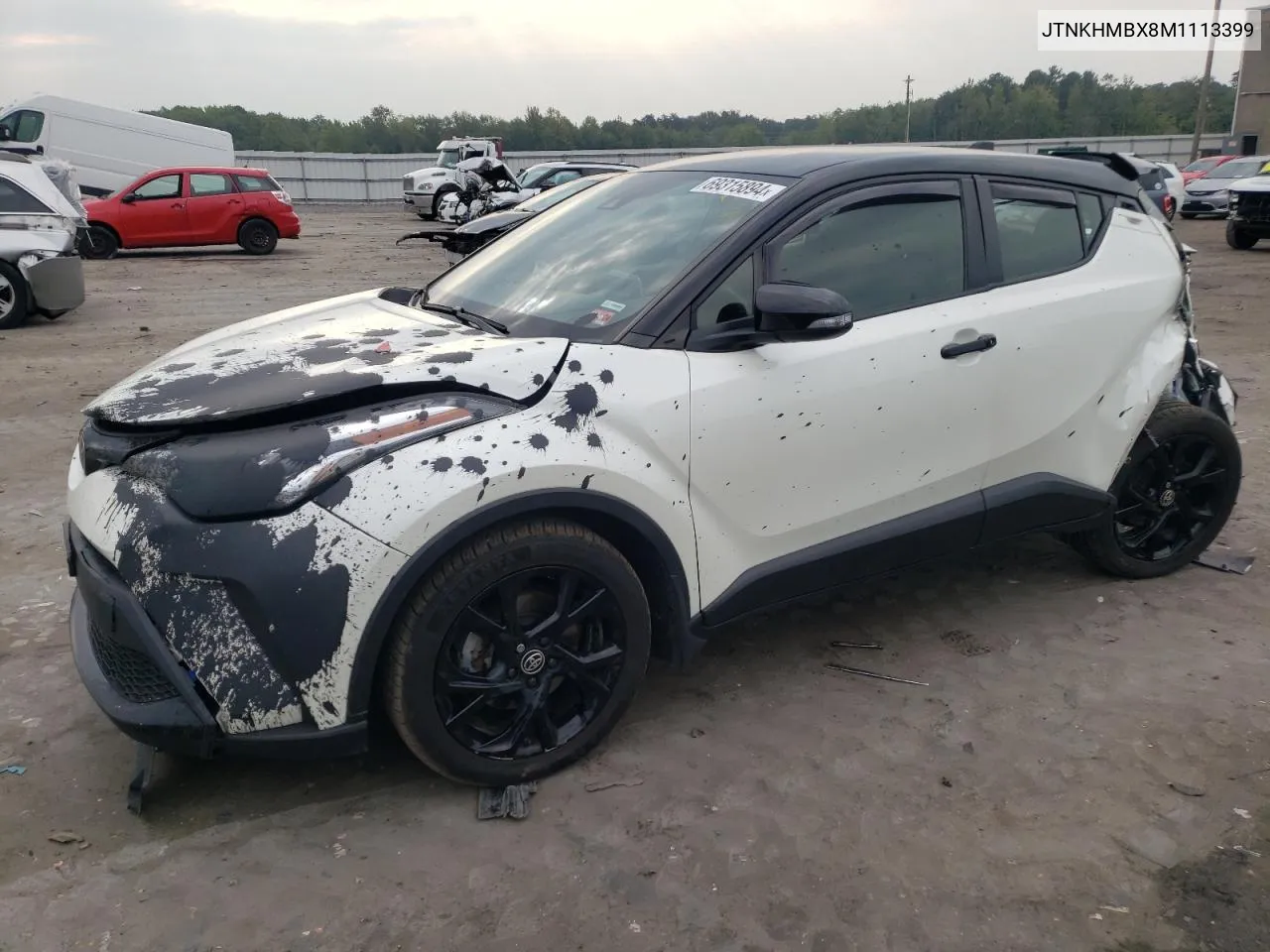 2021 Toyota C-Hr Xle VIN: JTNKHMBX8M1113399 Lot: 69315894