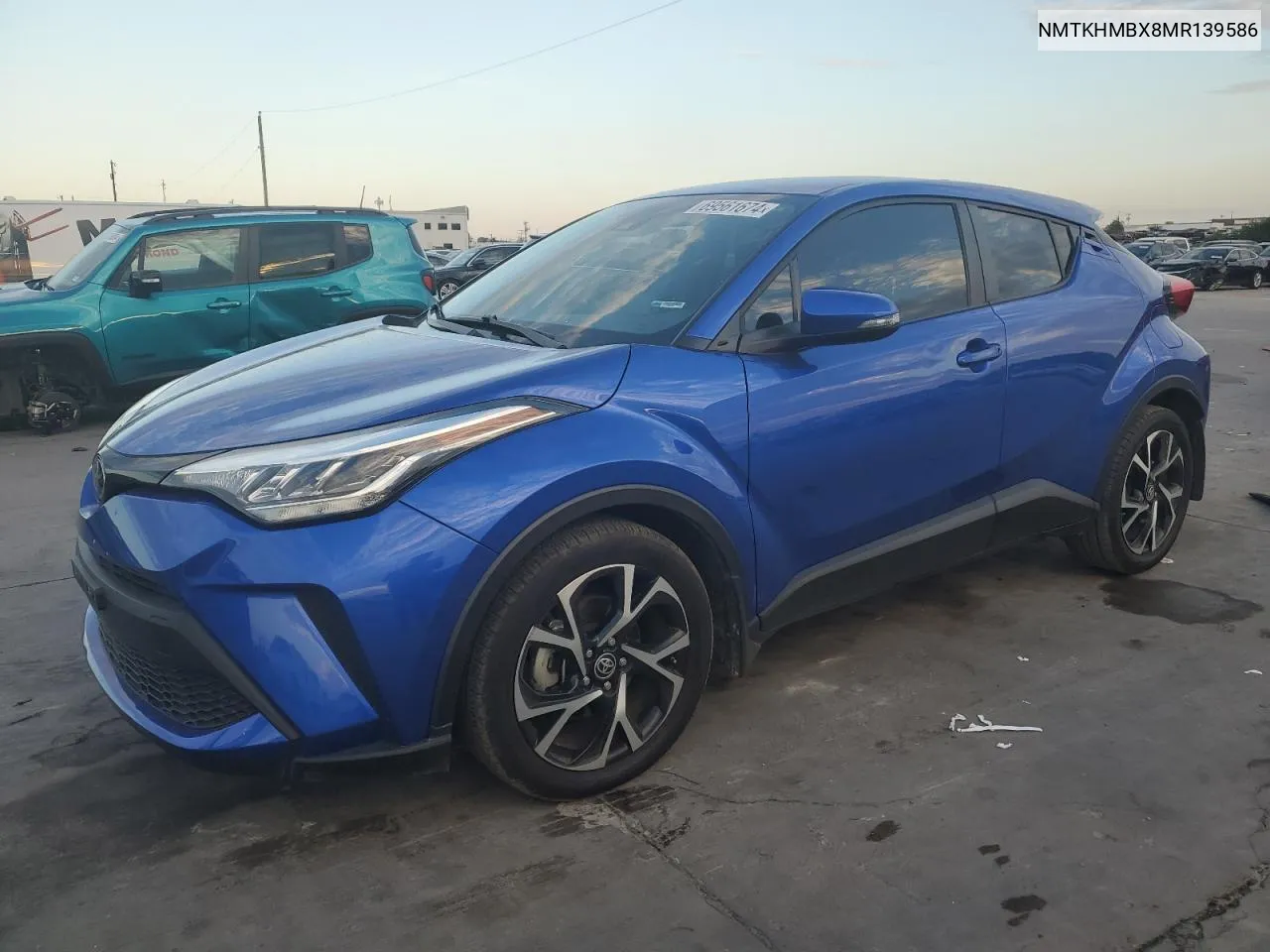 2021 Toyota C-Hr Xle VIN: NMTKHMBX8MR139586 Lot: 69561674