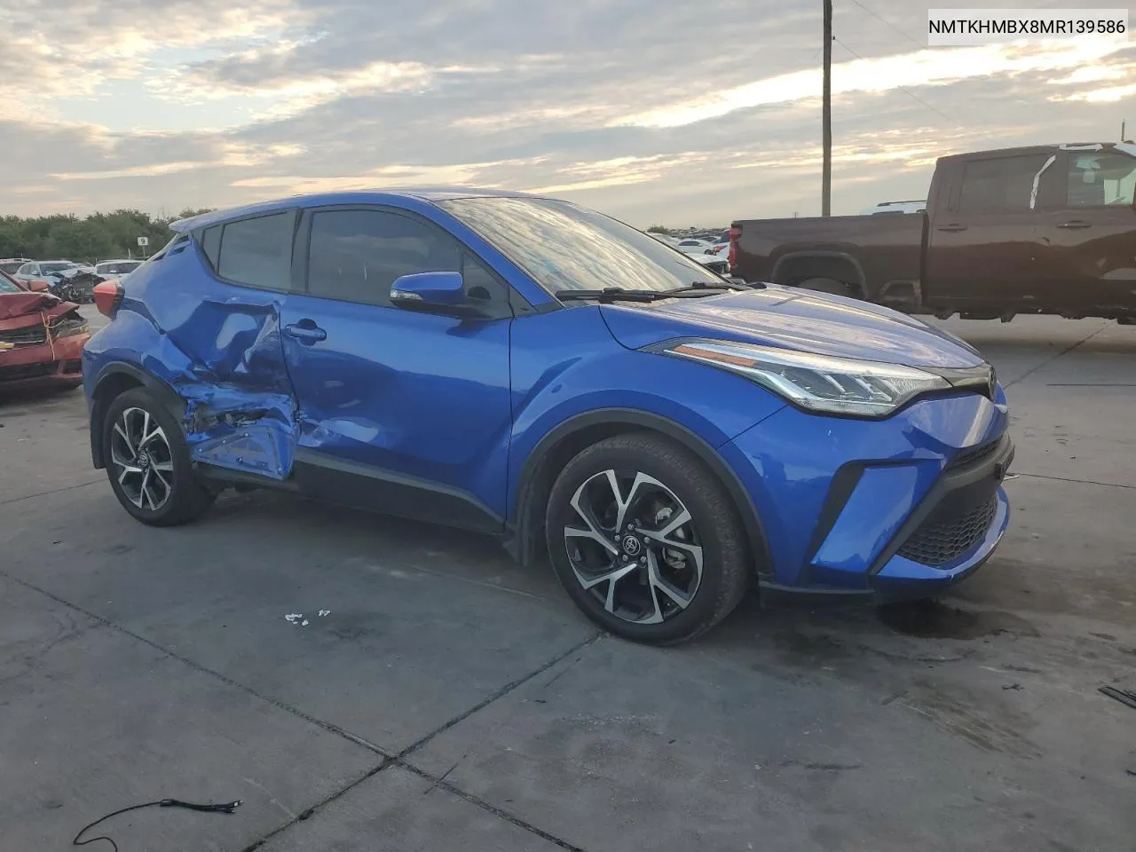 2021 Toyota C-Hr Xle VIN: NMTKHMBX8MR139586 Lot: 69561674