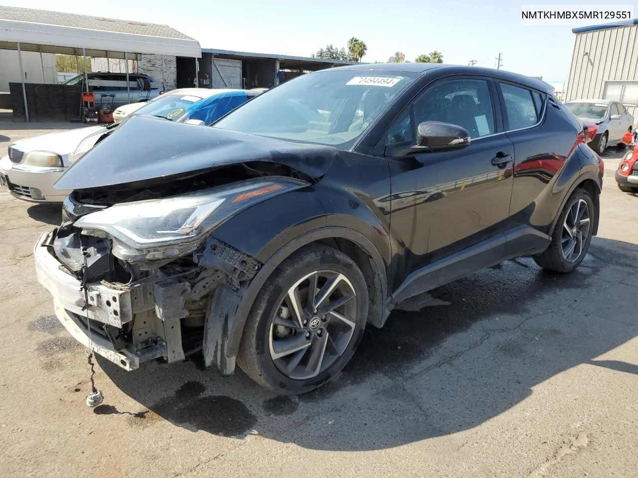 2021 Toyota C-Hr Xle VIN: NMTKHMBX5MR129551 Lot: 70494494