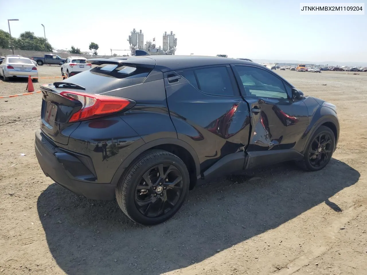 2021 Toyota C-Hr Xle VIN: JTNKHMBX2M1109204 Lot: 70863814