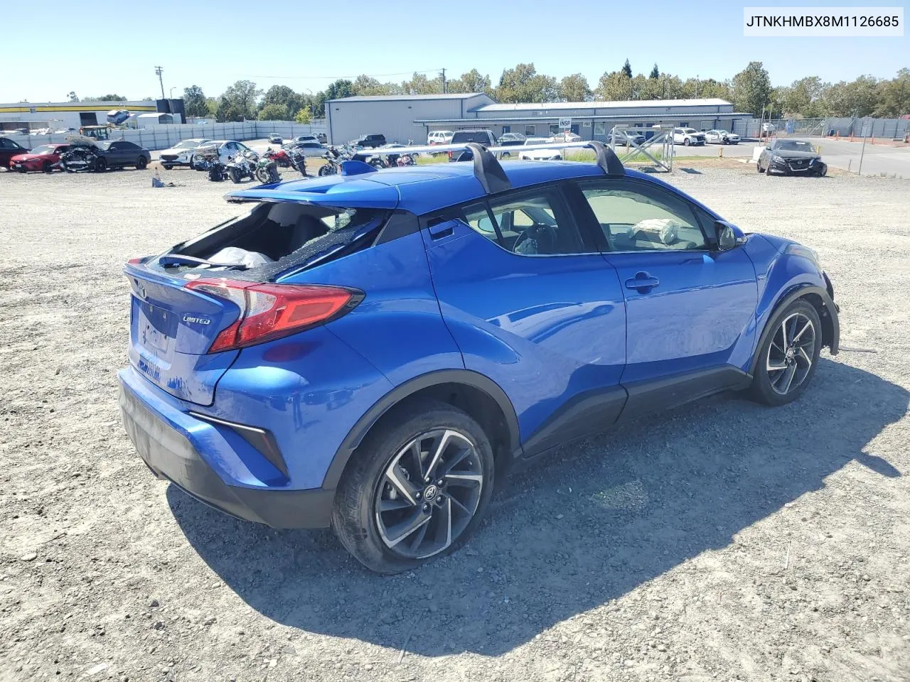 2021 Toyota C-Hr Xle VIN: JTNKHMBX8M1126685 Lot: 71134434