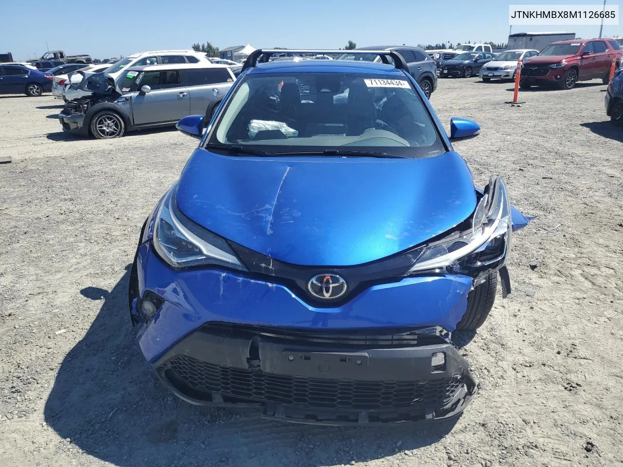 2021 Toyota C-Hr Xle VIN: JTNKHMBX8M1126685 Lot: 71134434