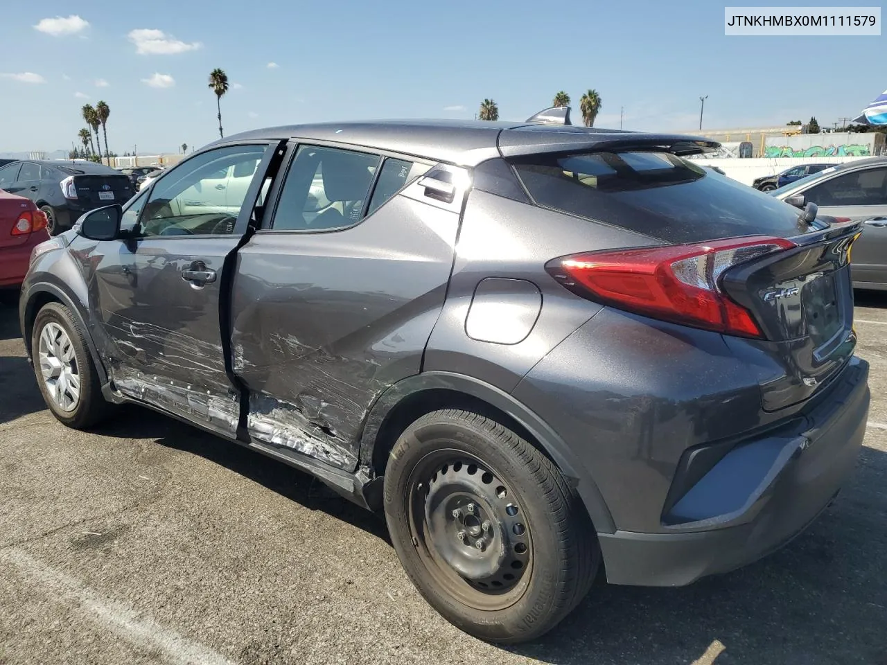 JTNKHMBX0M1111579 2021 Toyota C-Hr Xle