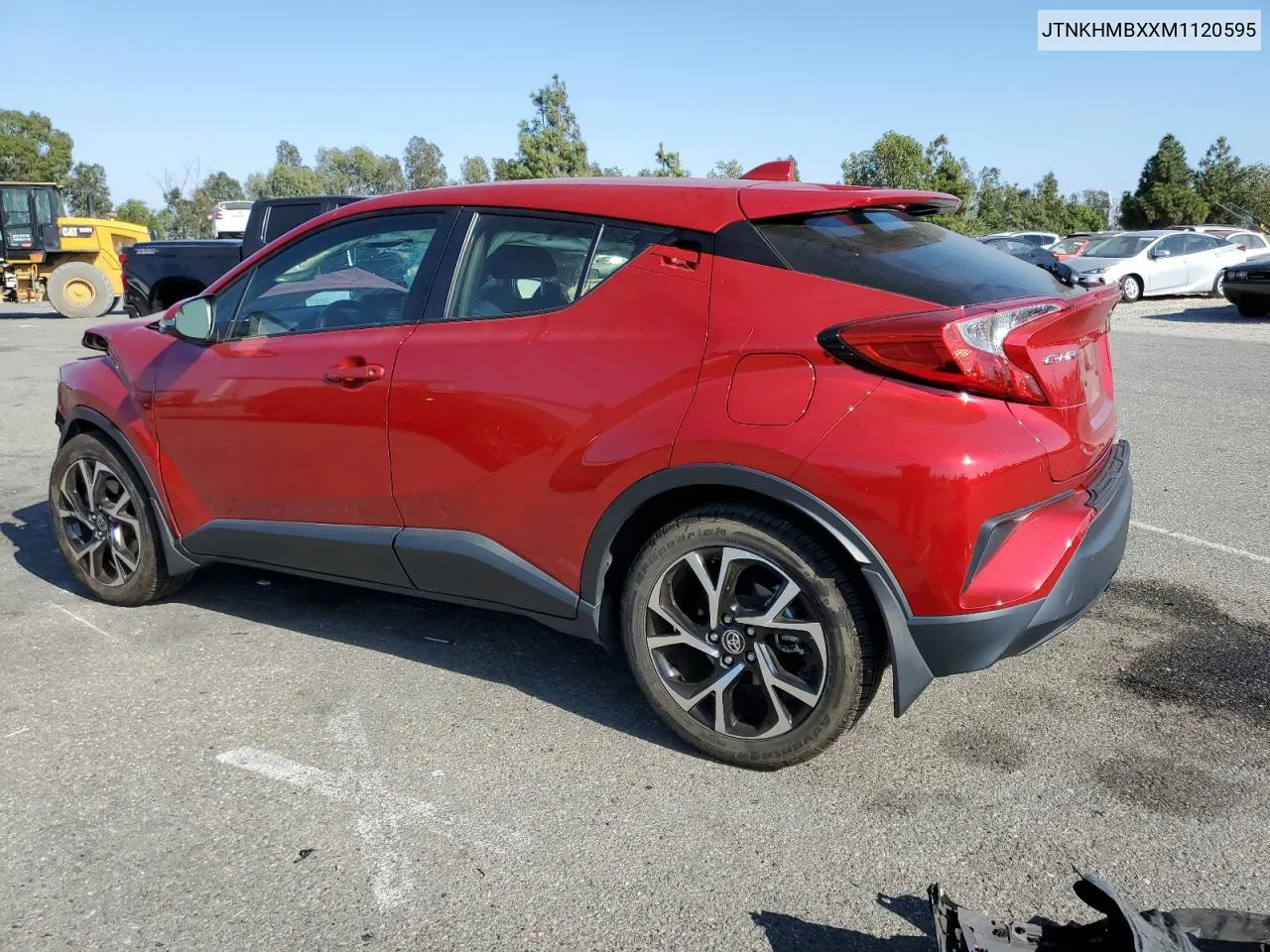 2021 Toyota C-Hr Xle VIN: JTNKHMBXXM1120595 Lot: 72092054