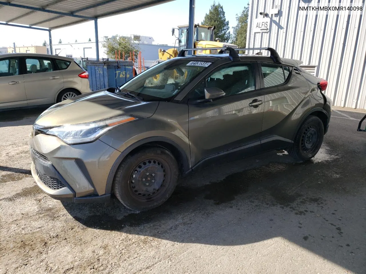 2021 Toyota C-Hr Xle VIN: NMTKHMBX0MR140098 Lot: 72136544