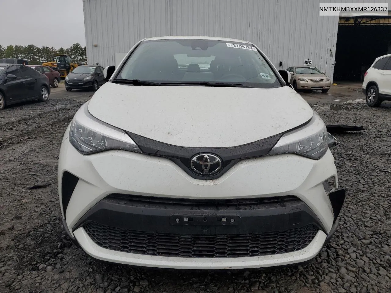 2021 Toyota C-Hr Xle VIN: NMTKHMBXXMR126337 Lot: 72709764