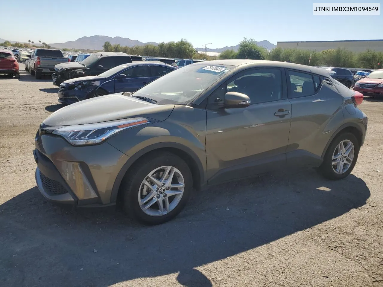 JTNKHMBX3M1094549 2021 Toyota C-Hr Xle