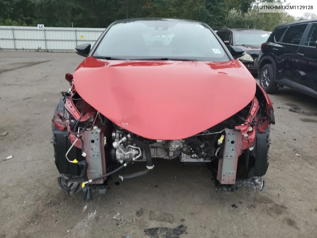 JTNKHMBX2M1129128 2021 Toyota C-Hr Xle