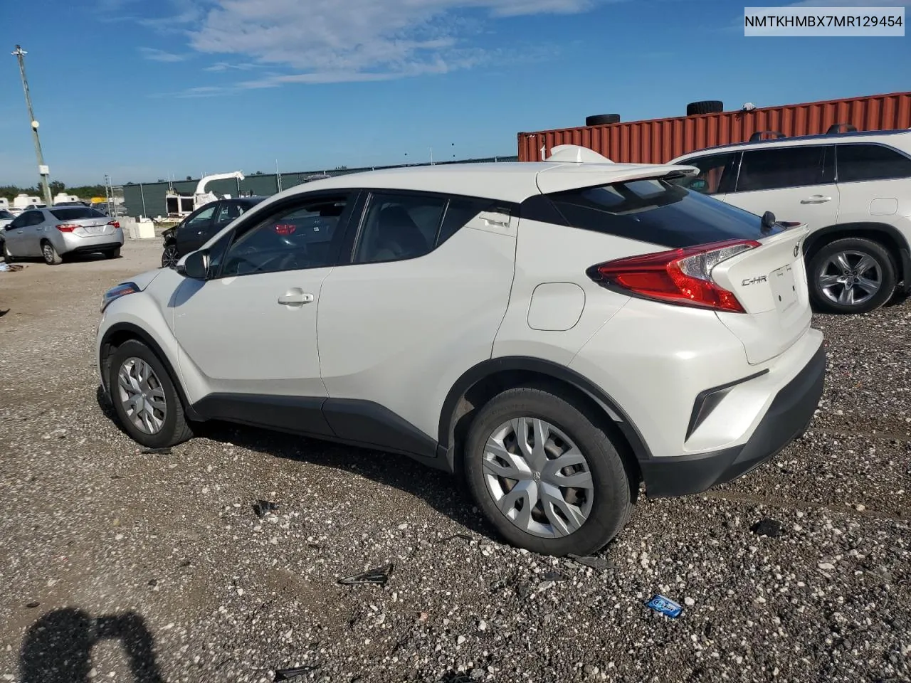 2021 Toyota C-Hr Xle VIN: NMTKHMBX7MR129454 Lot: 73291004