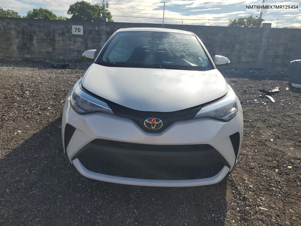 2021 Toyota C-Hr Xle VIN: NMTKHMBX7MR129454 Lot: 73291004