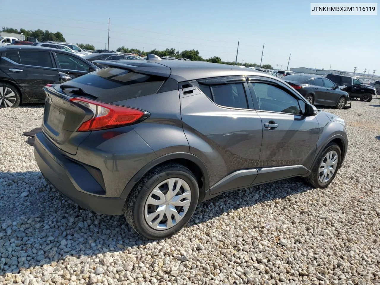 2021 Toyota C-Hr Xle VIN: JTNKHMBX2M1116119 Lot: 73589164