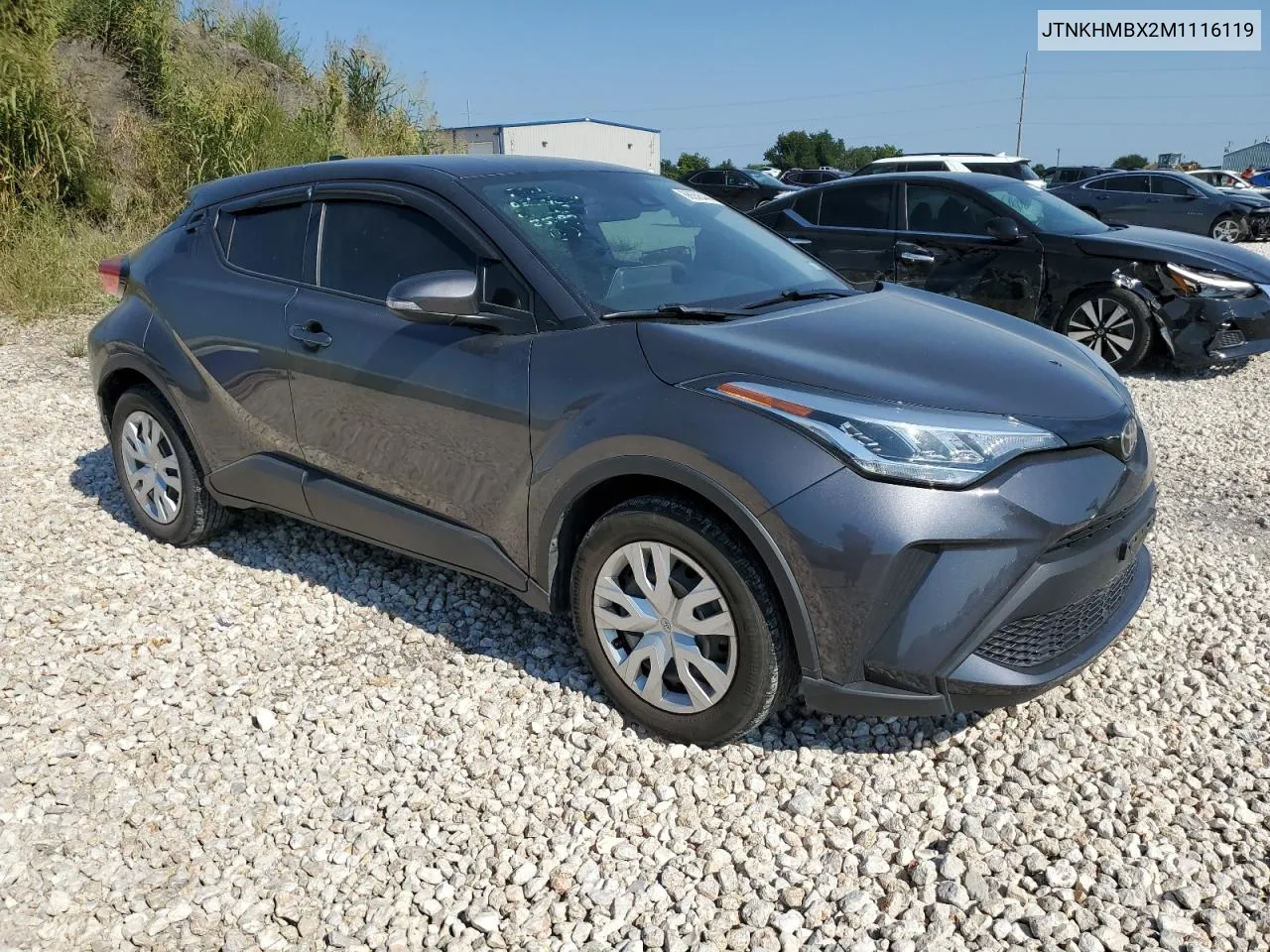 2021 Toyota C-Hr Xle VIN: JTNKHMBX2M1116119 Lot: 73589164