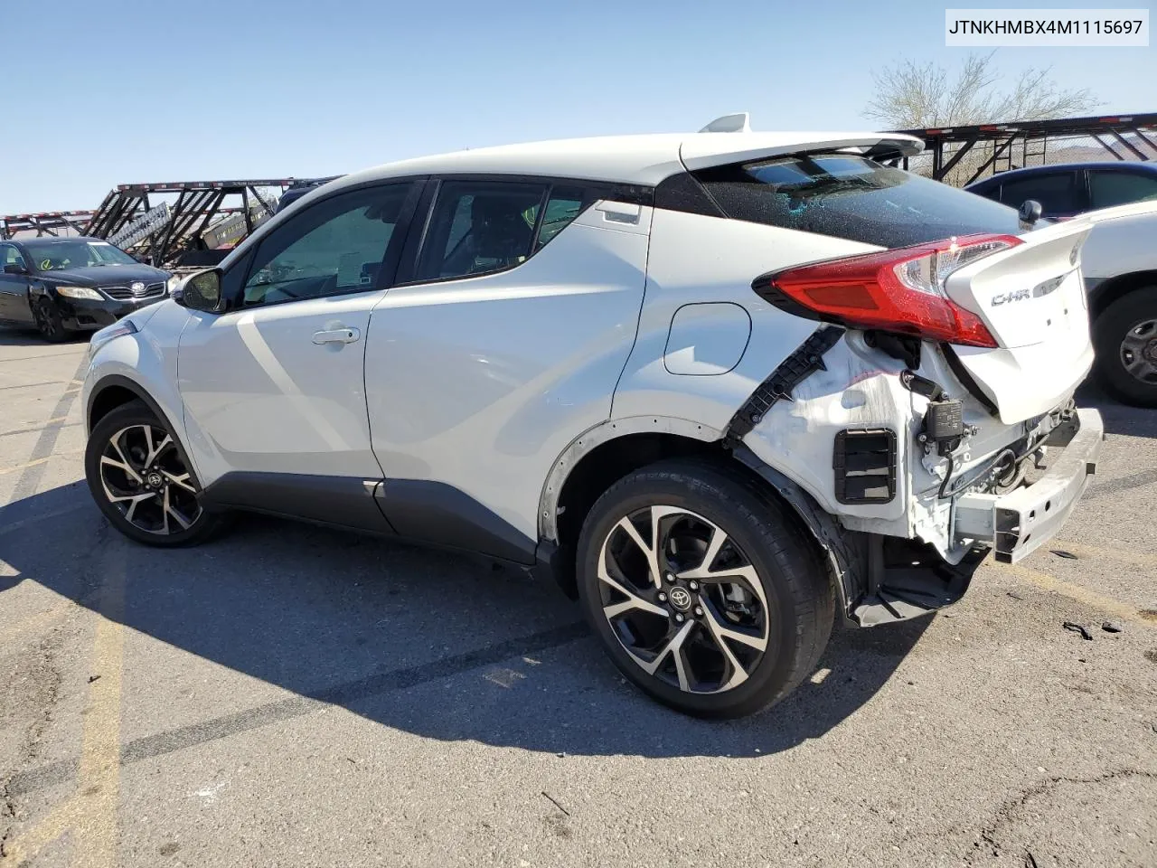 2021 Toyota C-Hr Xle VIN: JTNKHMBX4M1115697 Lot: 74122414