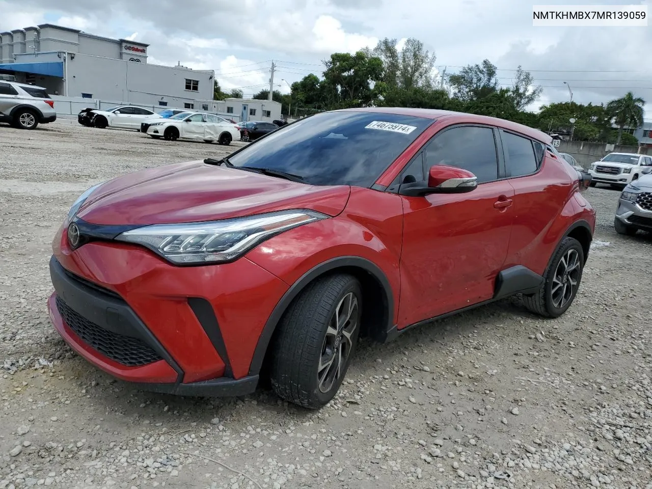 2021 Toyota C-Hr Xle VIN: NMTKHMBX7MR139059 Lot: 74675914