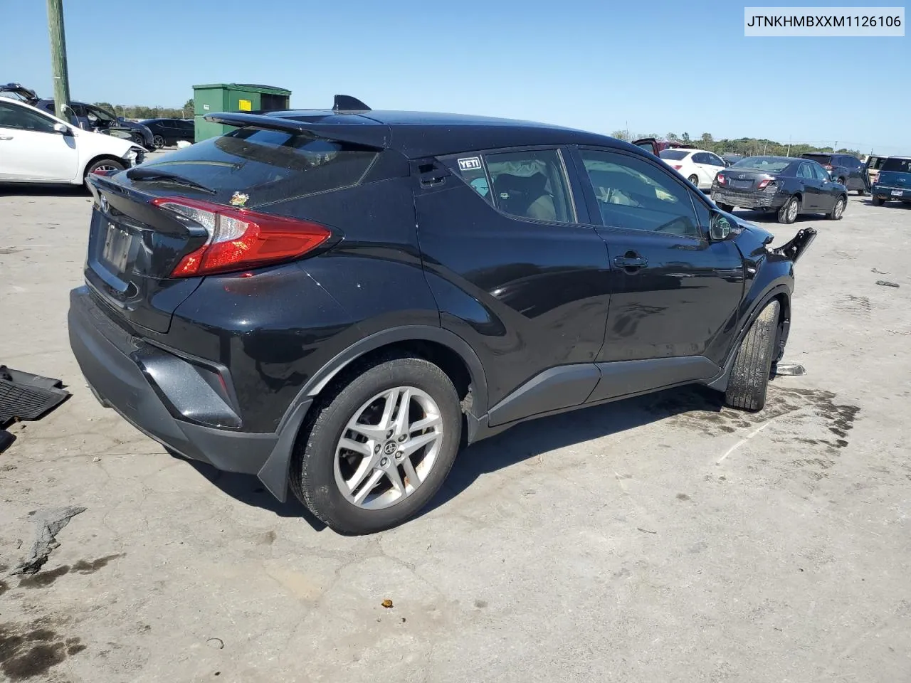 2021 Toyota C-Hr Xle VIN: JTNKHMBXXM1126106 Lot: 74816814