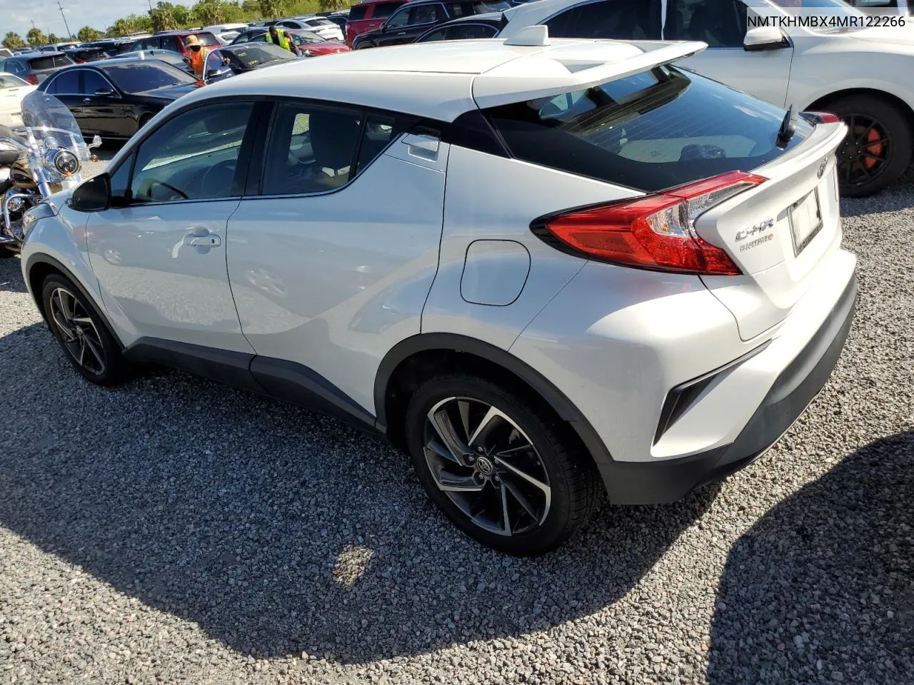 NMTKHMBX4MR122266 2021 Toyota C-Hr Xle