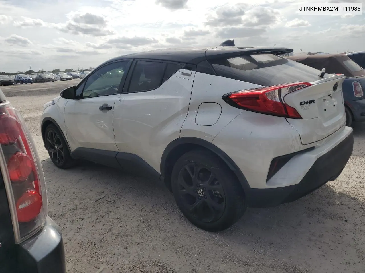 JTNKHMBX2M1111986 2021 Toyota C-Hr Xle