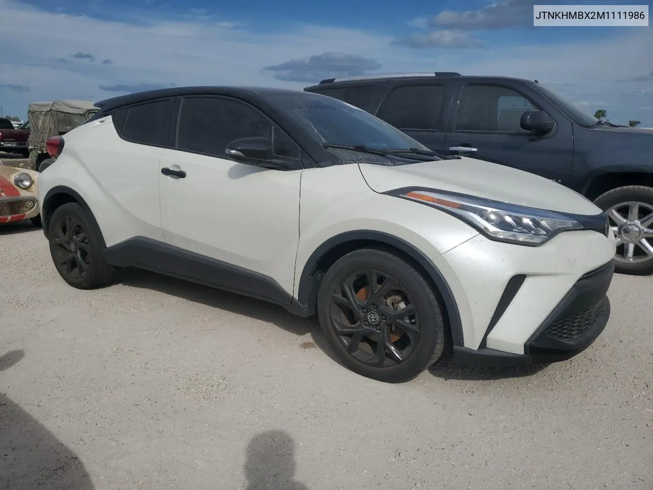 2021 Toyota C-Hr Xle VIN: JTNKHMBX2M1111986 Lot: 74887874