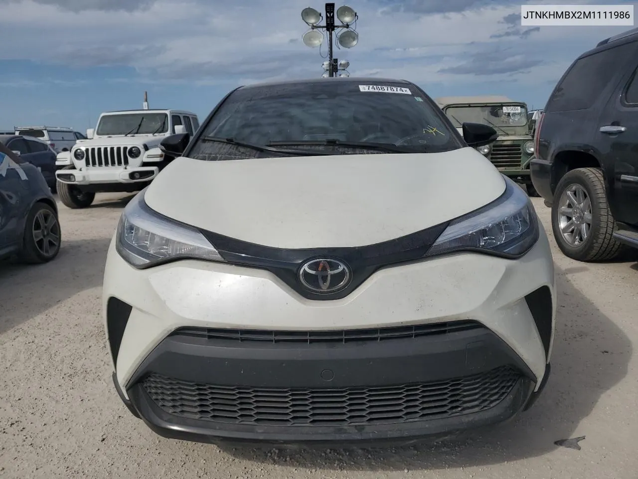 2021 Toyota C-Hr Xle VIN: JTNKHMBX2M1111986 Lot: 74887874