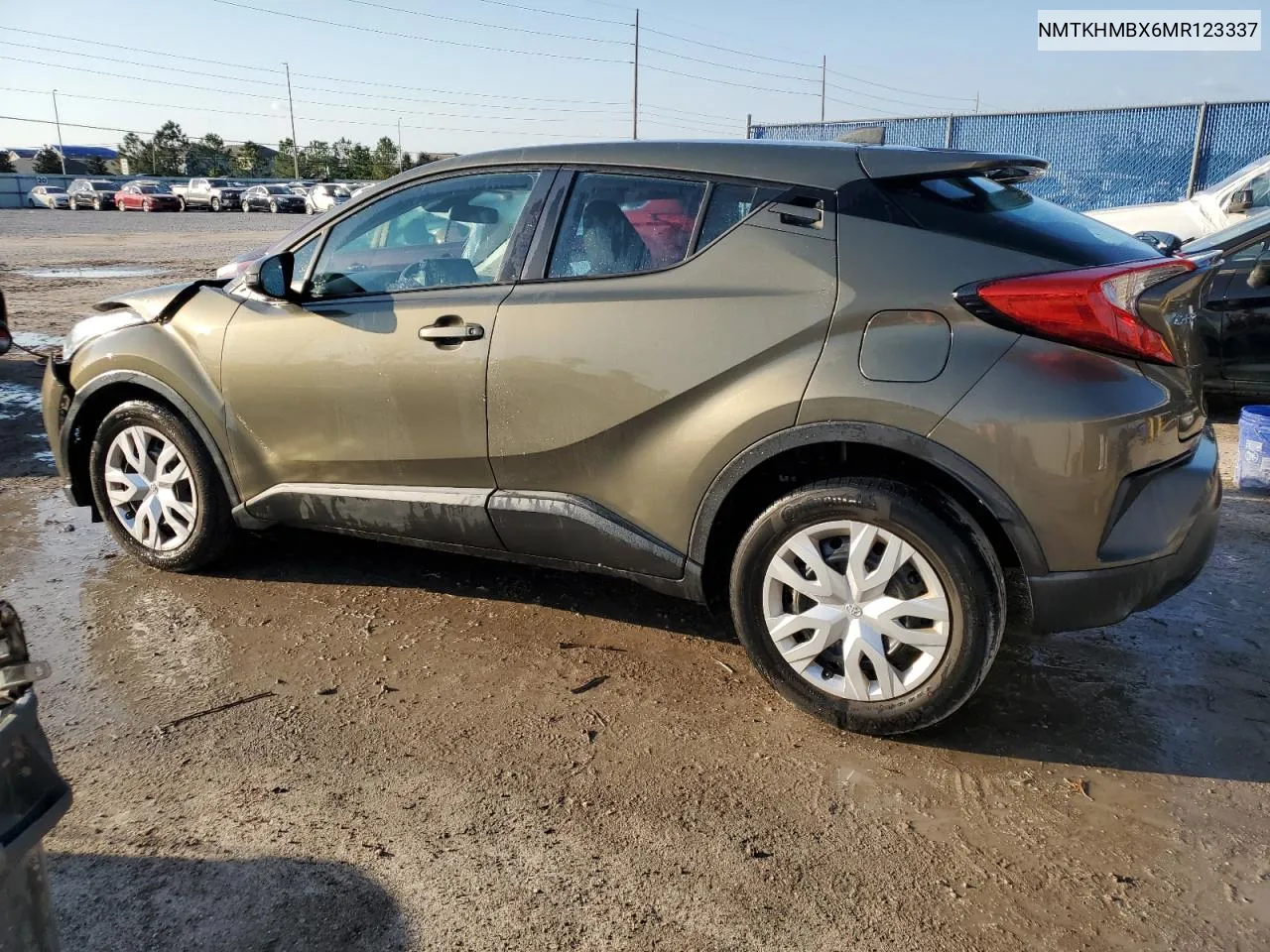 2021 Toyota C-Hr Xle VIN: NMTKHMBX6MR123337 Lot: 75539274