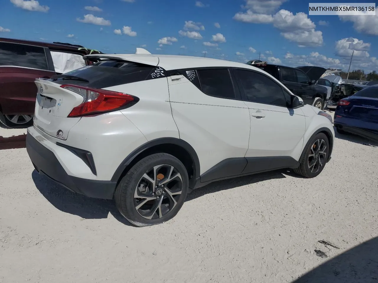 2021 Toyota C-Hr Xle VIN: NMTKHMBX5MR136158 Lot: 76421014