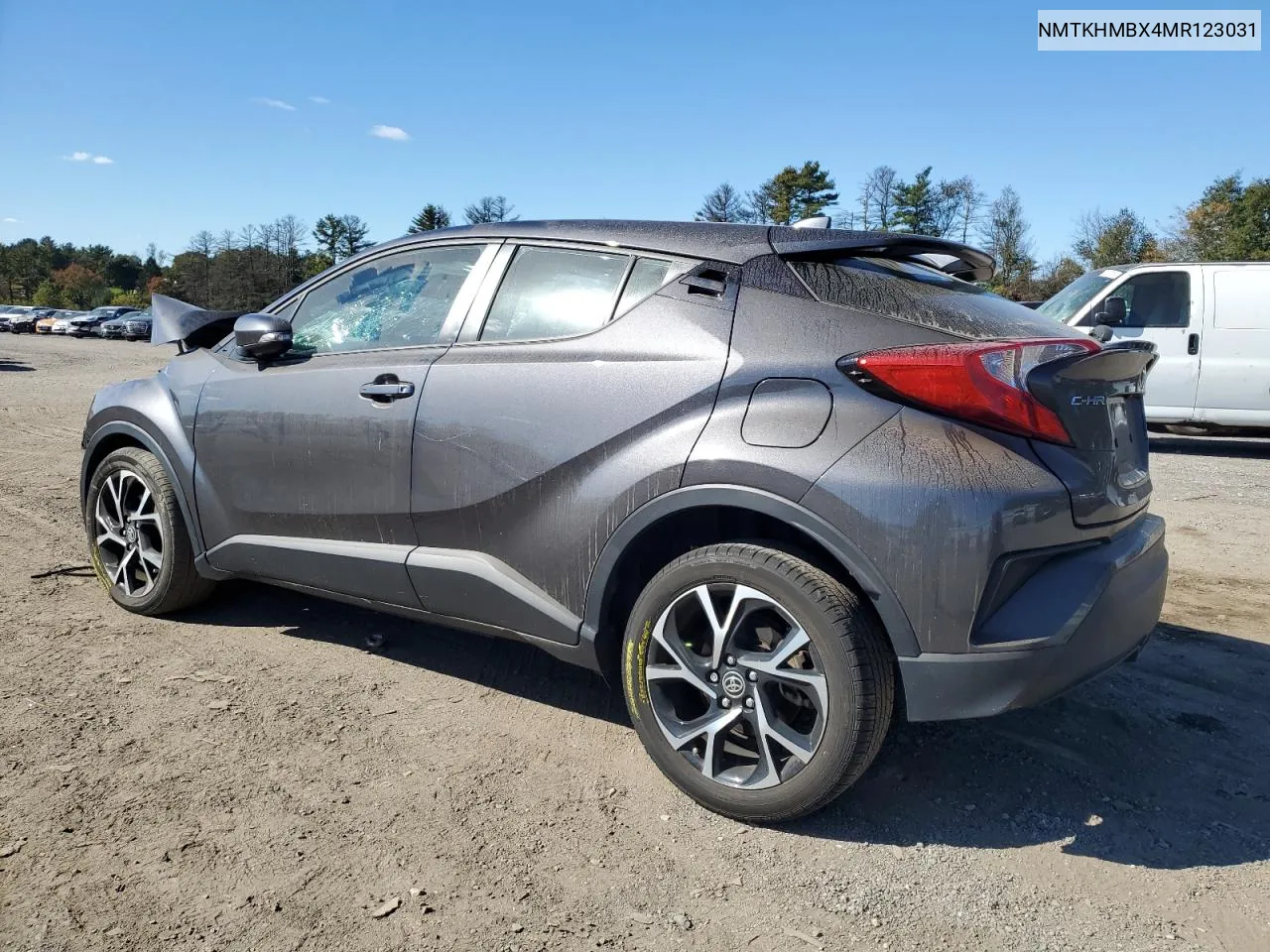 2021 Toyota C-Hr Xle VIN: NMTKHMBX4MR123031 Lot: 76734514